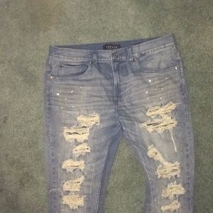 Men's PACSUN Los Angles Stacked Skinny Jeans